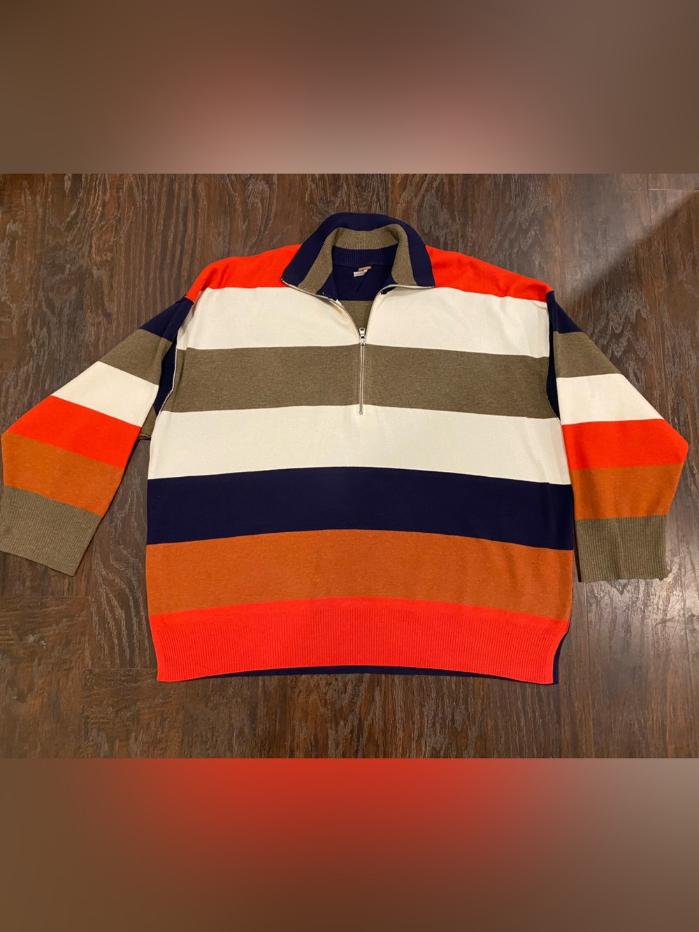 Free People Costal Stripe Pullover